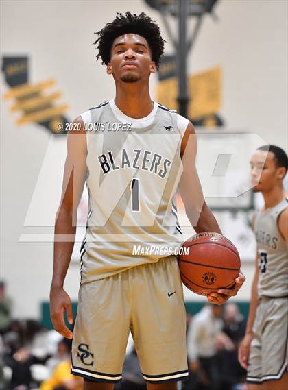 Thumbnail 3 in Sierra Canyon vs. Rancho Christian (The Classic at Damien) photogallery.