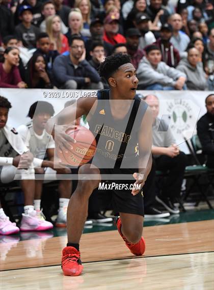 Thumbnail 1 in Sierra Canyon vs. Rancho Christian (The Classic at Damien) photogallery.