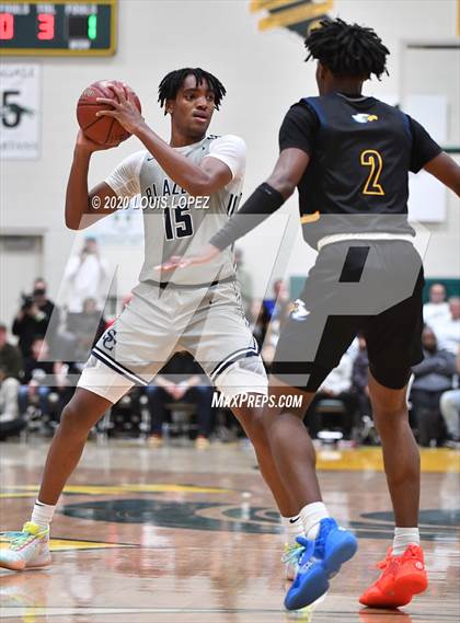 Thumbnail 1 in Sierra Canyon vs. Rancho Christian (The Classic at Damien) photogallery.