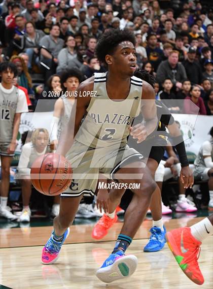 Thumbnail 2 in Sierra Canyon vs. Rancho Christian (The Classic at Damien) photogallery.