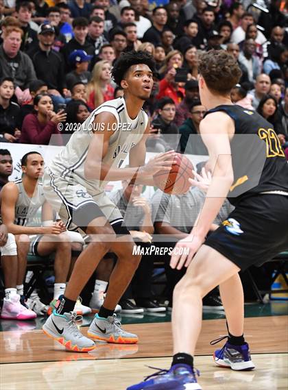 Thumbnail 3 in Sierra Canyon vs. Rancho Christian (The Classic at Damien) photogallery.