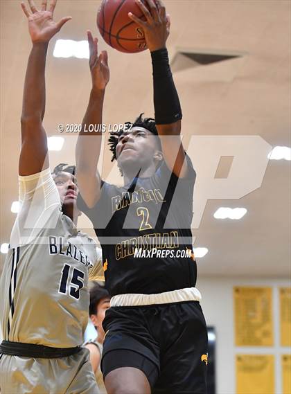 Thumbnail 1 in Sierra Canyon vs. Rancho Christian (The Classic at Damien) photogallery.