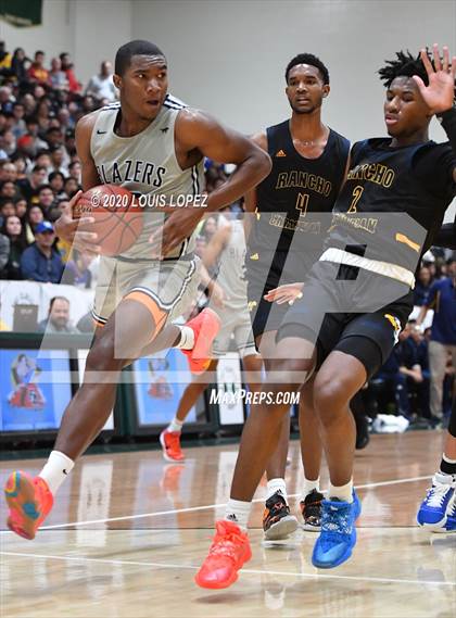 Thumbnail 2 in Sierra Canyon vs. Rancho Christian (The Classic at Damien) photogallery.