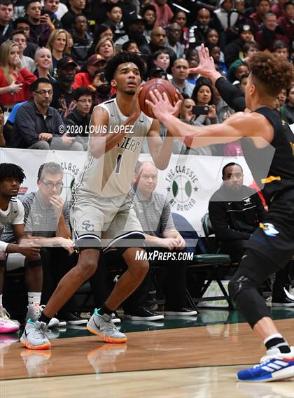 Thumbnail 2 in Sierra Canyon vs. Rancho Christian (The Classic at Damien) photogallery.