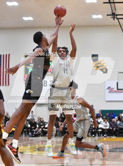Thumbnail 1 in Sierra Canyon vs. Rancho Christian (The Classic at Damien) photogallery.