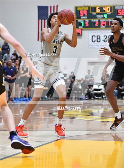 Thumbnail 3 in Sierra Canyon vs. Rancho Christian (The Classic at Damien) photogallery.