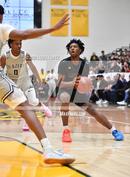 Thumbnail 3 in Sierra Canyon vs. Rancho Christian (The Classic at Damien) photogallery.