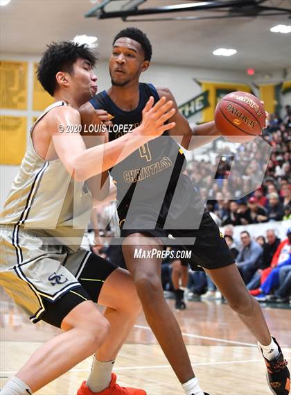 Thumbnail 2 in Sierra Canyon vs. Rancho Christian (The Classic at Damien) photogallery.