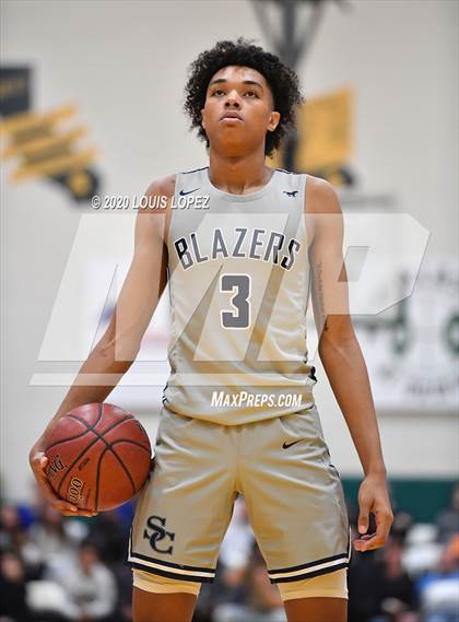 Thumbnail 1 in Sierra Canyon vs. Rancho Christian (The Classic at Damien) photogallery.