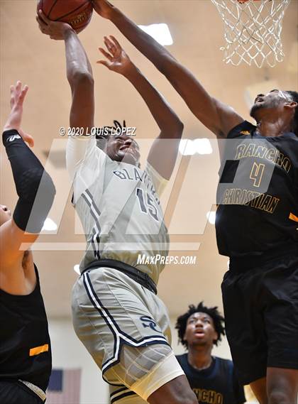 Thumbnail 1 in Sierra Canyon vs. Rancho Christian (The Classic at Damien) photogallery.