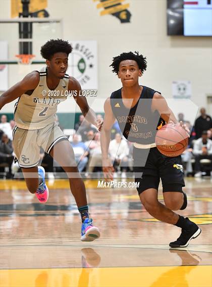 Thumbnail 2 in Sierra Canyon vs. Rancho Christian (The Classic at Damien) photogallery.