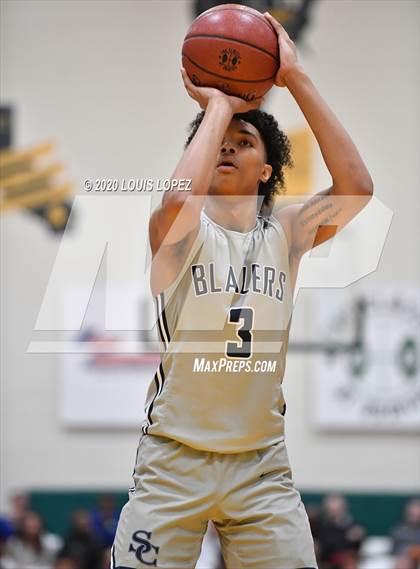 Thumbnail 2 in Sierra Canyon vs. Rancho Christian (The Classic at Damien) photogallery.