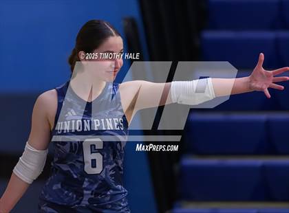 Thumbnail 2 in Union Pines vs. White Oak (NCHSAA 6A Championships Round 2) photogallery.