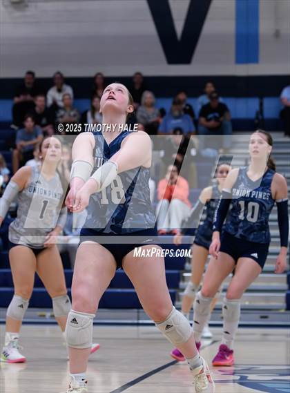 Thumbnail 2 in Union Pines vs. White Oak (NCHSAA 6A Championships Round 2) photogallery.
