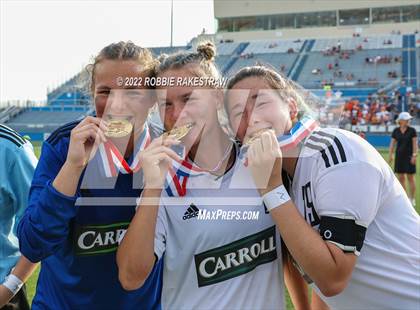 Thumbnail 2 in Rockwall vs. Southlake Carroll (UIL 6A Girls Soccer State Final) photogallery.