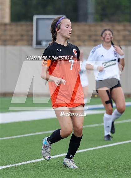 Thumbnail 2 in Rockwall vs. Southlake Carroll (UIL 6A Girls Soccer State Final) photogallery.