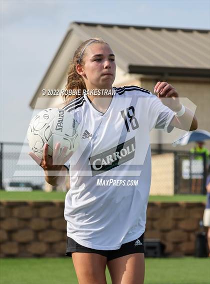 Thumbnail 2 in Rockwall vs. Southlake Carroll (UIL 6A Girls Soccer State Final) photogallery.