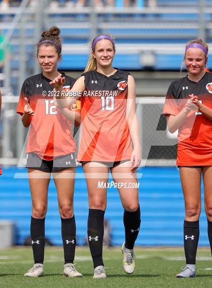 Thumbnail 1 in Rockwall vs. Southlake Carroll (UIL 6A Girls Soccer State Final) photogallery.