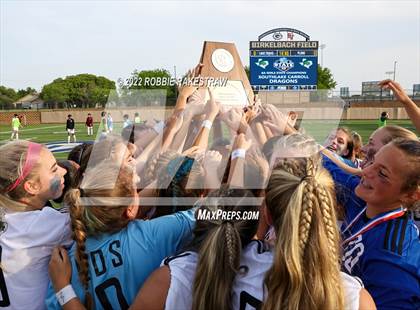 Thumbnail 2 in Rockwall vs. Southlake Carroll (UIL 6A Girls Soccer State Final) photogallery.