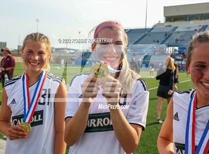 Thumbnail 2 in Rockwall vs. Southlake Carroll (UIL 6A Girls Soccer State Final) photogallery.