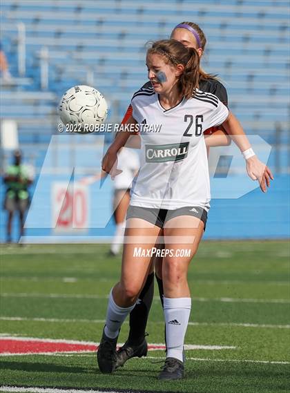 Thumbnail 3 in Rockwall vs. Southlake Carroll (UIL 6A Girls Soccer State Final) photogallery.