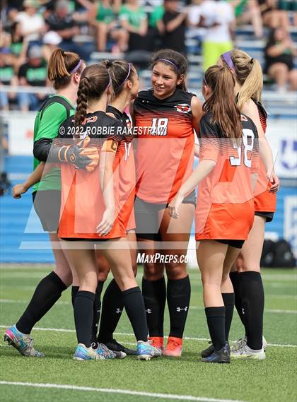 Thumbnail 3 in Rockwall vs. Southlake Carroll (UIL 6A Girls Soccer State Final) photogallery.