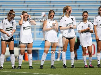 Thumbnail 2 in Rockwall vs. Southlake Carroll (UIL 6A Girls Soccer State Final) photogallery.