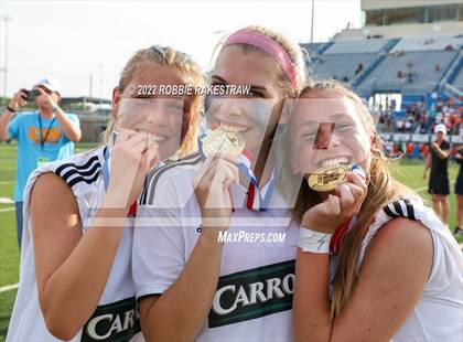 Thumbnail 1 in Rockwall vs. Southlake Carroll (UIL 6A Girls Soccer State Final) photogallery.