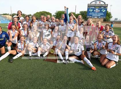 Thumbnail 2 in Rockwall vs. Southlake Carroll (UIL 6A Girls Soccer State Final) photogallery.