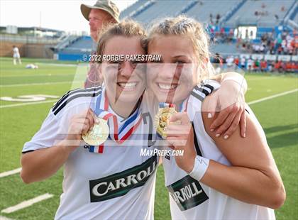 Thumbnail 3 in Rockwall vs. Southlake Carroll (UIL 6A Girls Soccer State Final) photogallery.