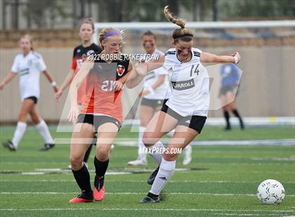 Thumbnail 3 in Rockwall vs. Southlake Carroll (UIL 6A Girls Soccer State Final) photogallery.
