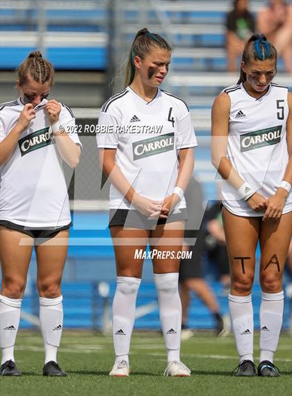 Thumbnail 2 in Rockwall vs. Southlake Carroll (UIL 6A Girls Soccer State Final) photogallery.