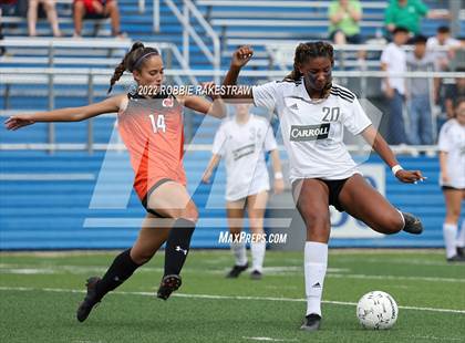Thumbnail 2 in Rockwall vs. Southlake Carroll (UIL 6A Girls Soccer State Final) photogallery.