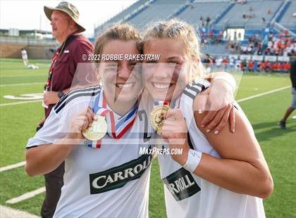 Thumbnail 2 in Rockwall vs. Southlake Carroll (UIL 6A Girls Soccer State Final) photogallery.