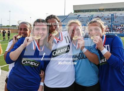 Thumbnail 3 in Rockwall vs. Southlake Carroll (UIL 6A Girls Soccer State Final) photogallery.