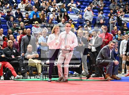 Thumbnail 3 in UIL State Championships - 6A 145lb Final photogallery.