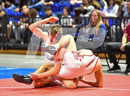 Thumbnail 1 in UIL State Championships - 6A 145lb Final photogallery.