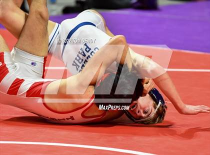 Thumbnail 3 in UIL State Championships - 6A 145lb Final photogallery.