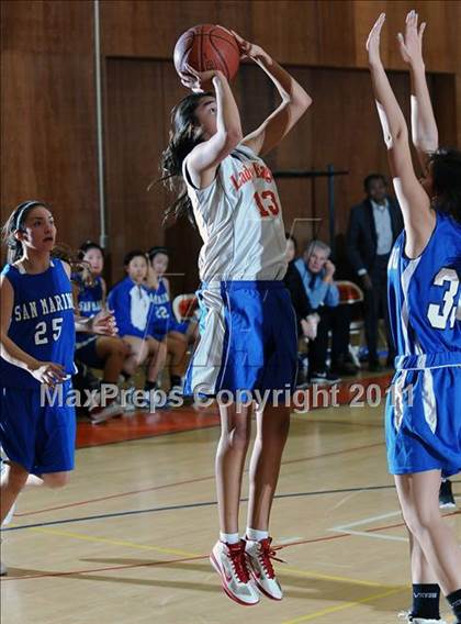 Thumbnail 3 in San Marino vs. Marshall (Poly Tournament) photogallery.