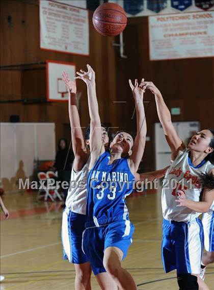 Thumbnail 3 in San Marino vs. Marshall (Poly Tournament) photogallery.