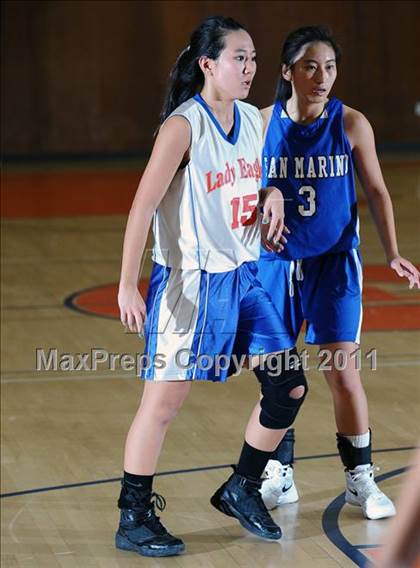 Thumbnail 2 in San Marino vs. Marshall (Poly Tournament) photogallery.