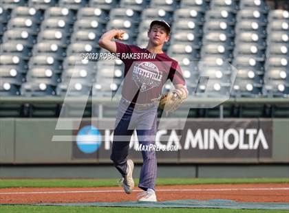 Thumbnail 2 in Abbott vs. Fayetteville (UIL 1A Baseball State Final) photogallery.