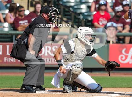 Thumbnail 2 in Abbott vs. Fayetteville (UIL 1A Baseball State Final) photogallery.