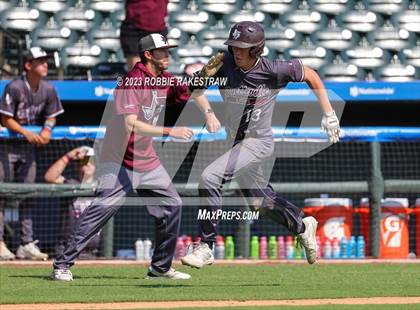 Thumbnail 2 in Abbott vs. Fayetteville (UIL 1A Baseball State Final) photogallery.