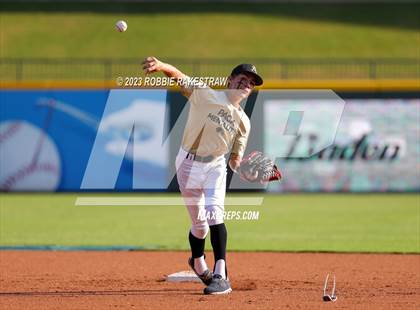 Thumbnail 2 in Abbott vs. Fayetteville (UIL 1A Baseball State Final) photogallery.