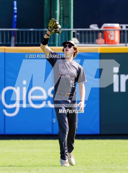 Thumbnail 2 in Abbott vs. Fayetteville (UIL 1A Baseball State Final) photogallery.