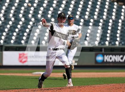 Thumbnail 3 in Abbott vs. Fayetteville (UIL 1A Baseball State Final) photogallery.