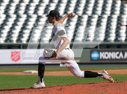 Thumbnail 2 in Abbott vs. Fayetteville (UIL 1A Baseball State Final) photogallery.