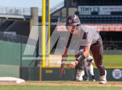 Thumbnail 2 in Abbott vs. Fayetteville (UIL 1A Baseball State Final) photogallery.