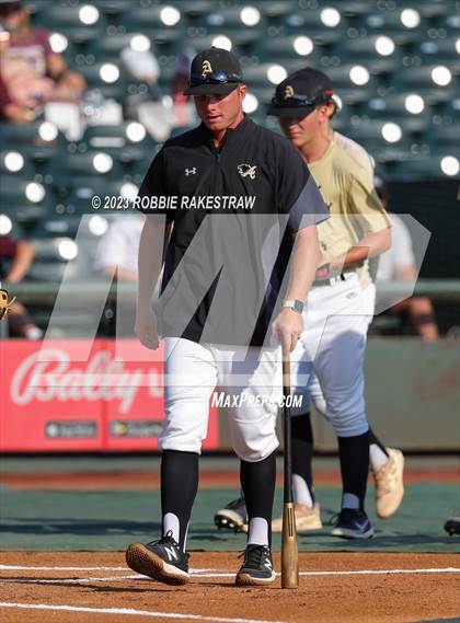 Thumbnail 1 in Abbott vs. Fayetteville (UIL 1A Baseball State Final) photogallery.
